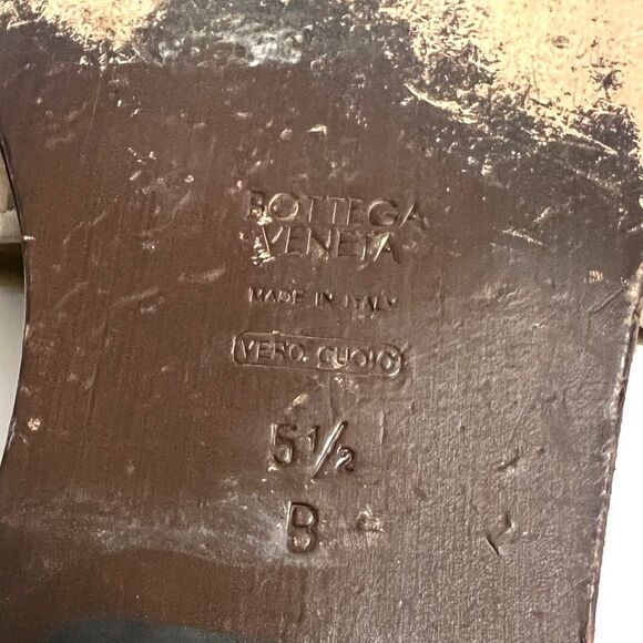 BOTTEGA VENETA CALF HAIR MONTE CARLO SLIDE SANDALS SIZE 5.5 - Picture 12 of 14